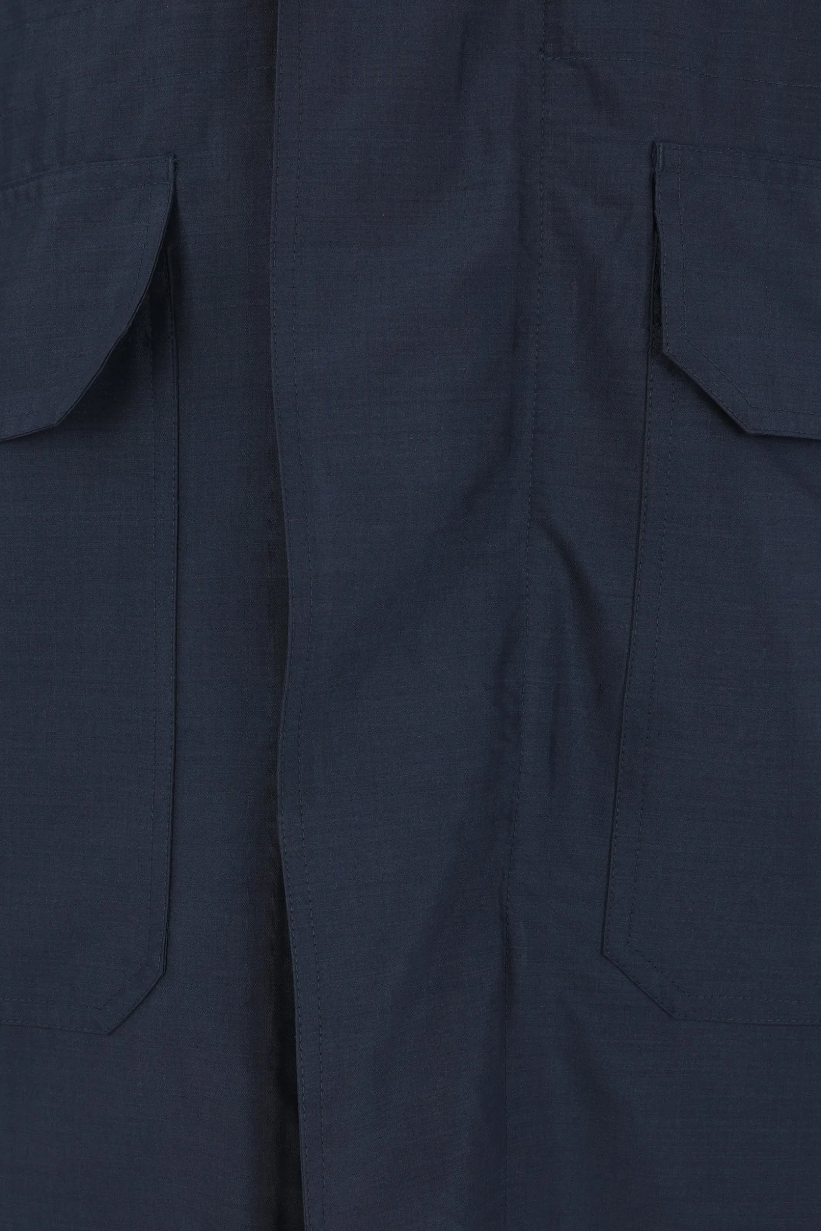 Capispalla>META CAMPANIA COLLECTIVE parka in lana e seta Blu