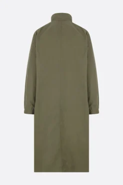 Capispalla>DRIES VAN NOTEN parka oversize Rannon in nylon Marrone