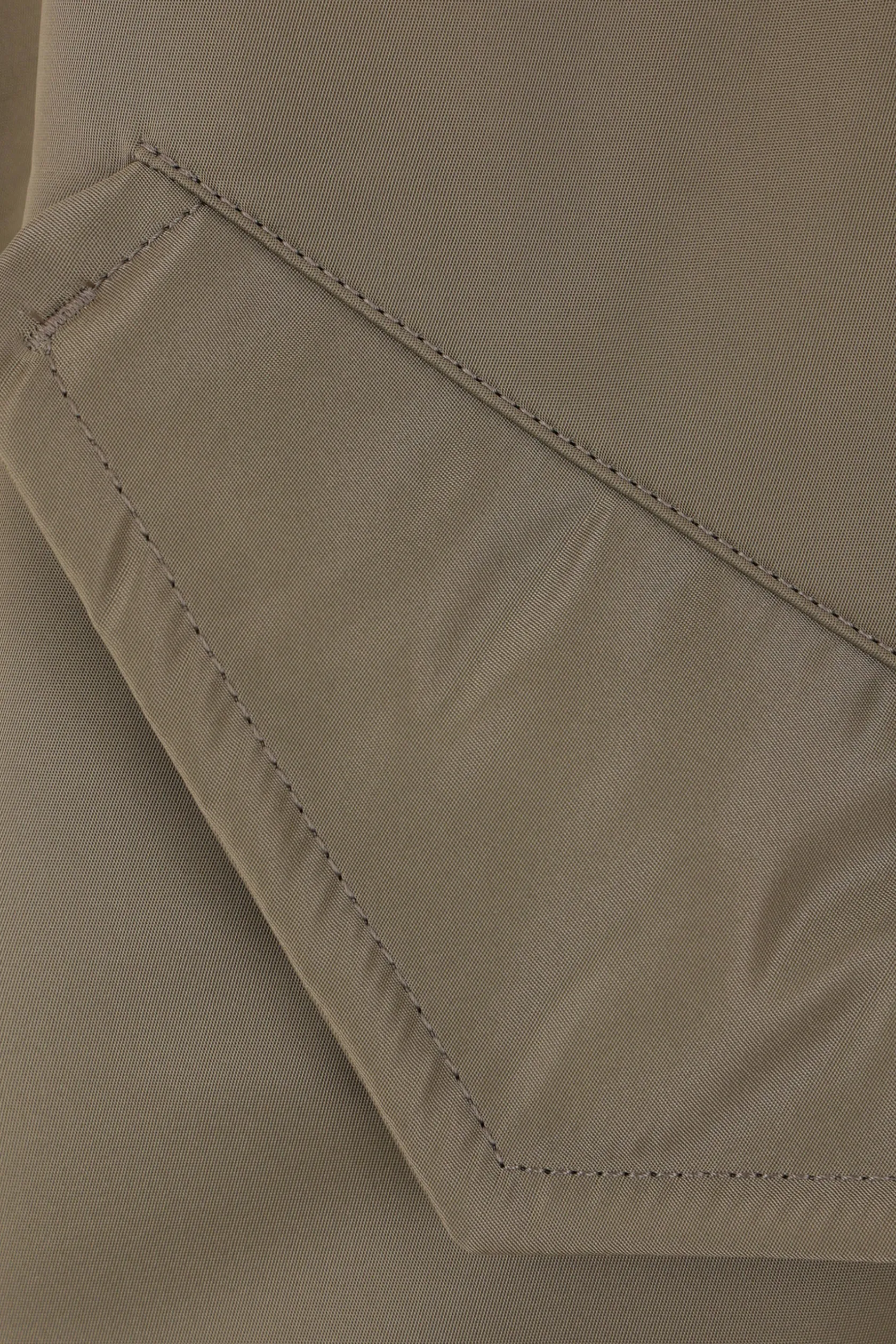 Capispalla>SACAI parka smanicato in twill di nylon Neutro