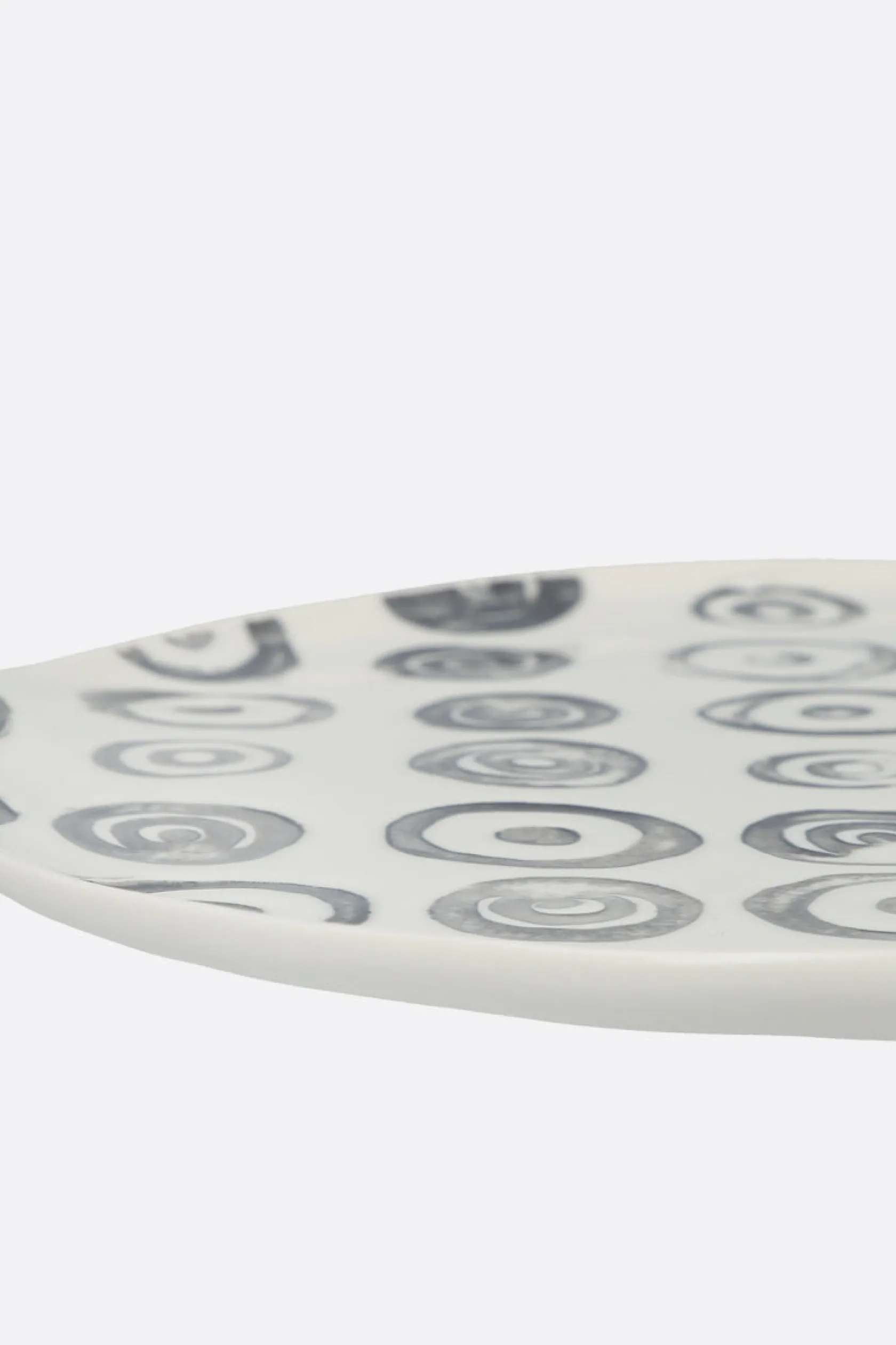 Lifestyle>10 CORSO COMO piatto piano in porcellana con cerchi signature Bianco