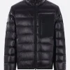 Capispalla>MONCLER GRENOBLE piumino Fraser in nylon Nero