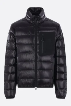 Capispalla>MONCLER GRENOBLE piumino Fraser in nylon Nero
