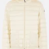 Capispalla>MONCLER piumino Hede in nylon Bianco