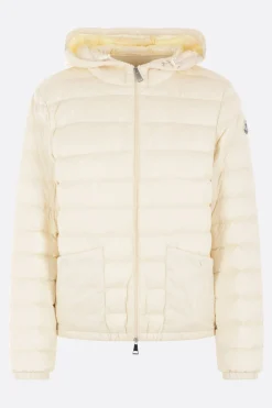 Capispalla>MONCLER piumino Hede in nylon Bianco
