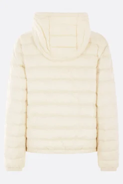 Capispalla>MONCLER piumino Hede in nylon Bianco