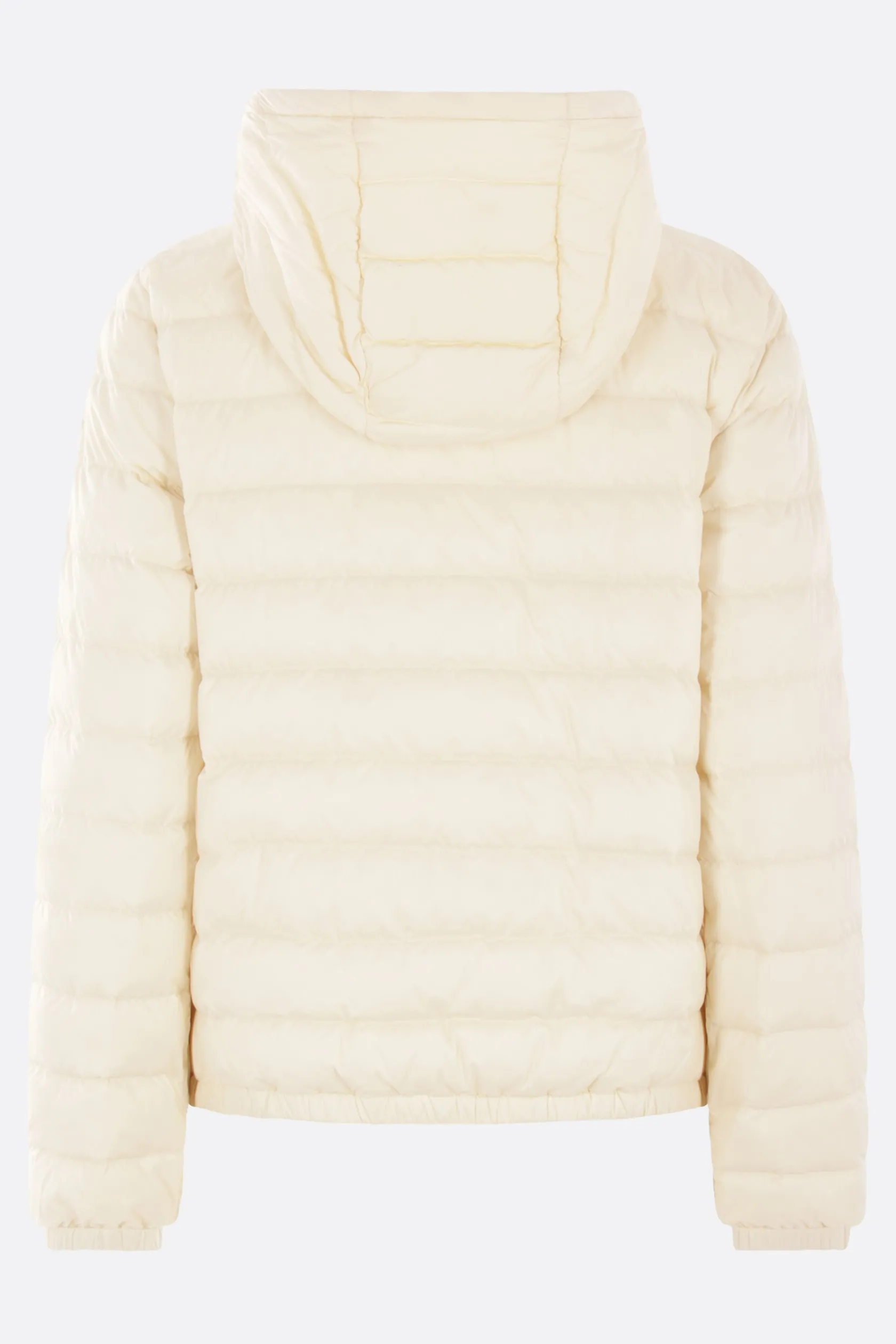 Capispalla>MONCLER piumino Hede in nylon Bianco
