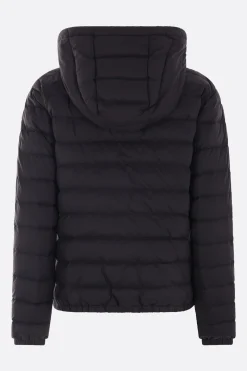 Capispalla>MONCLER piumino Hede in nylon Nero