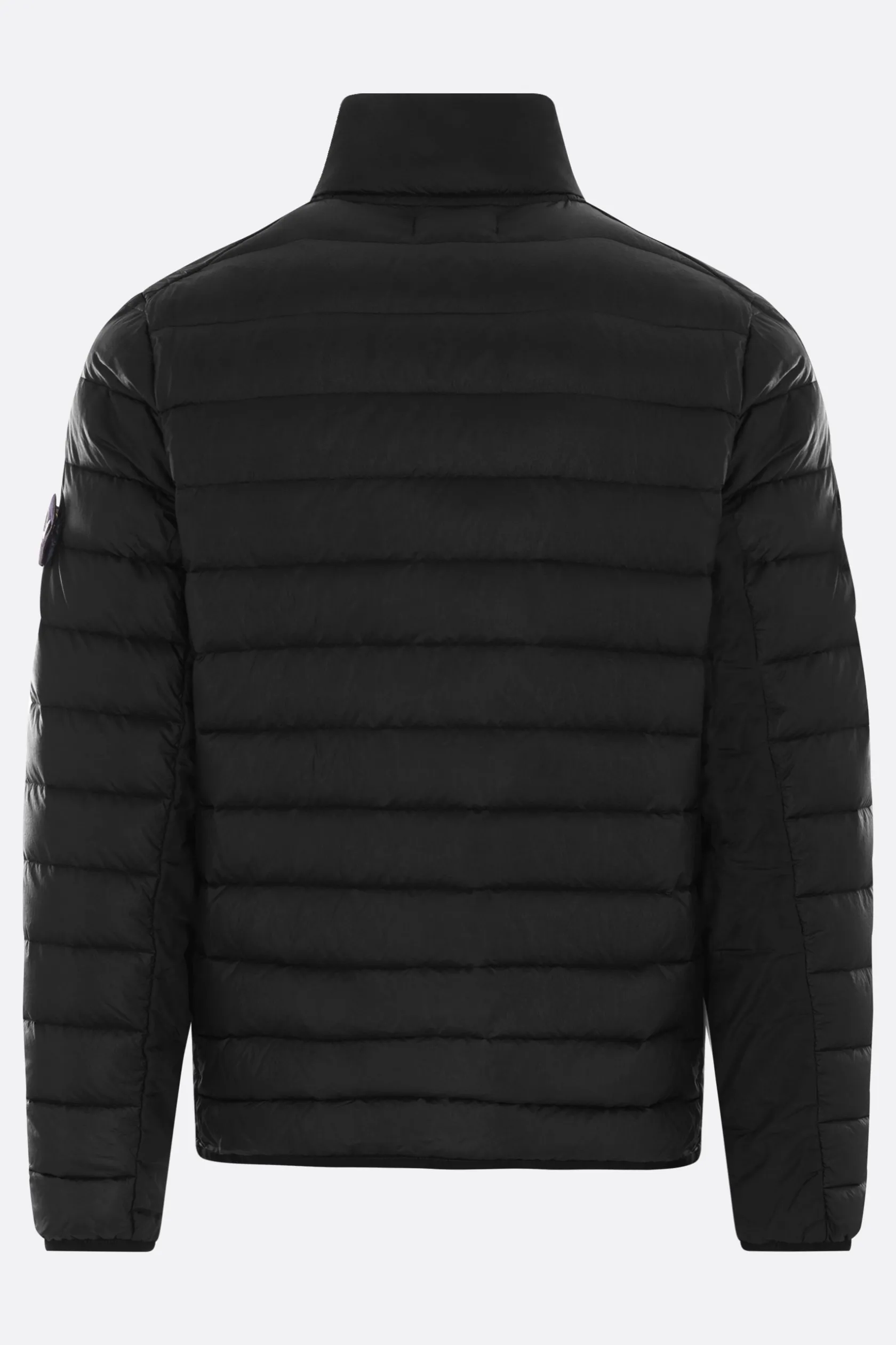Capispalla>STONE ISLAND piumino in Loom Woven Chambers Nylon Nero