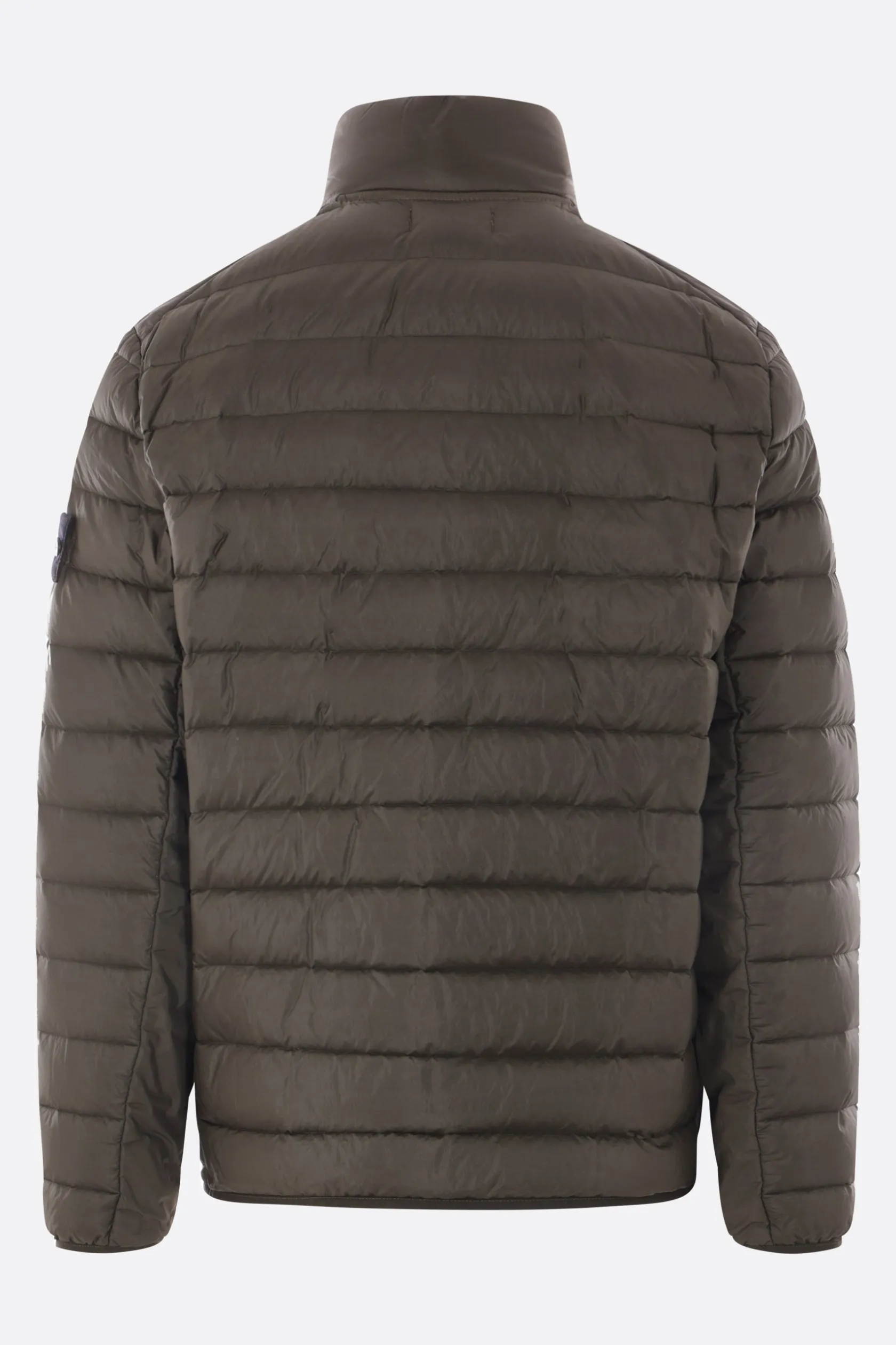 Capispalla>STONE ISLAND piumino in Loom Woven Chambers Nylon Verde