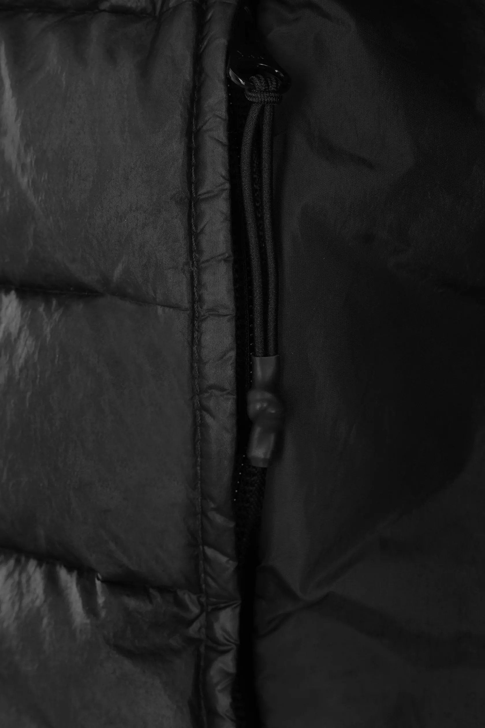 Capispalla>STONE ISLAND piumino in Loom Woven Chambers Nylon Nero