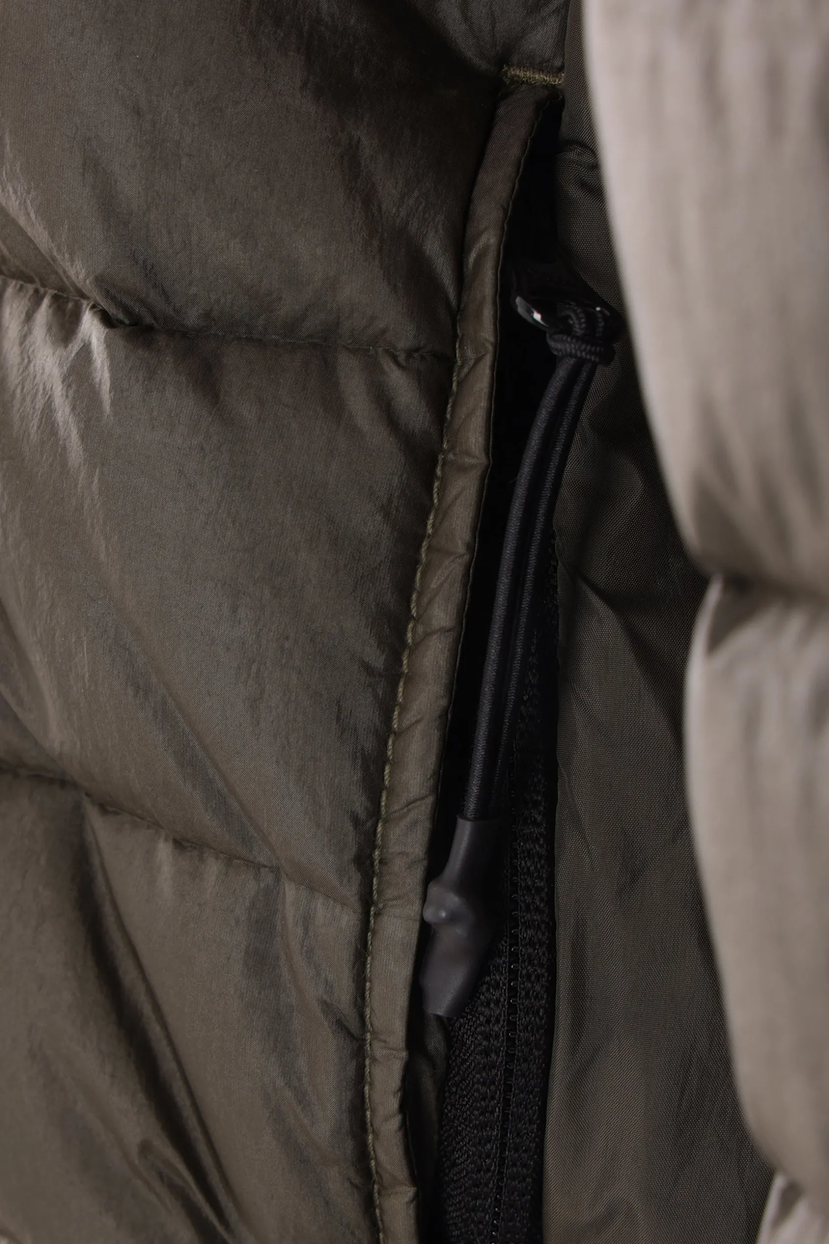 Capispalla>STONE ISLAND piumino in Loom Woven Chambers Nylon Verde