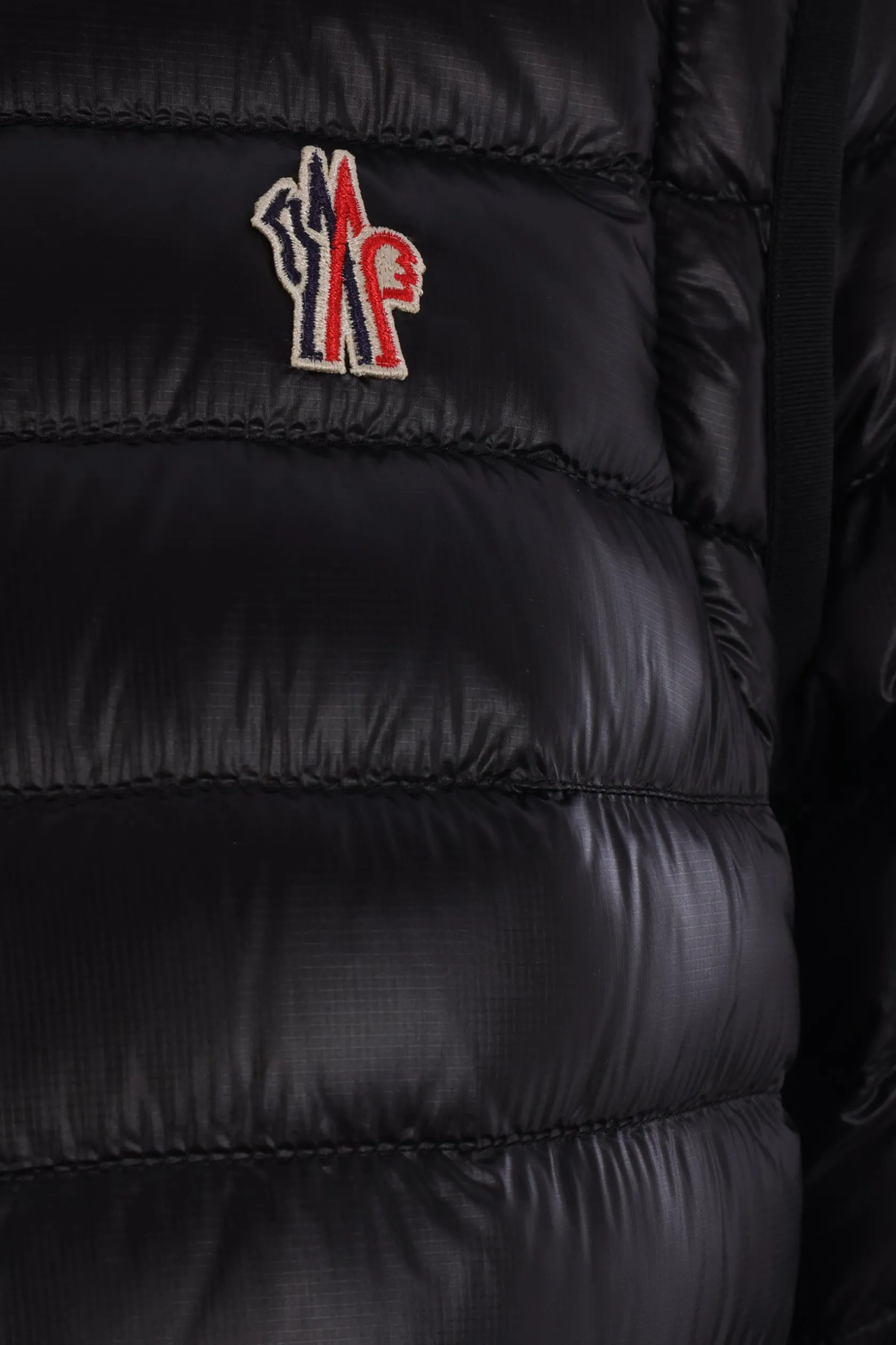 Capispalla>MONCLER GRENOBLE piumino Karura in nylon Nero