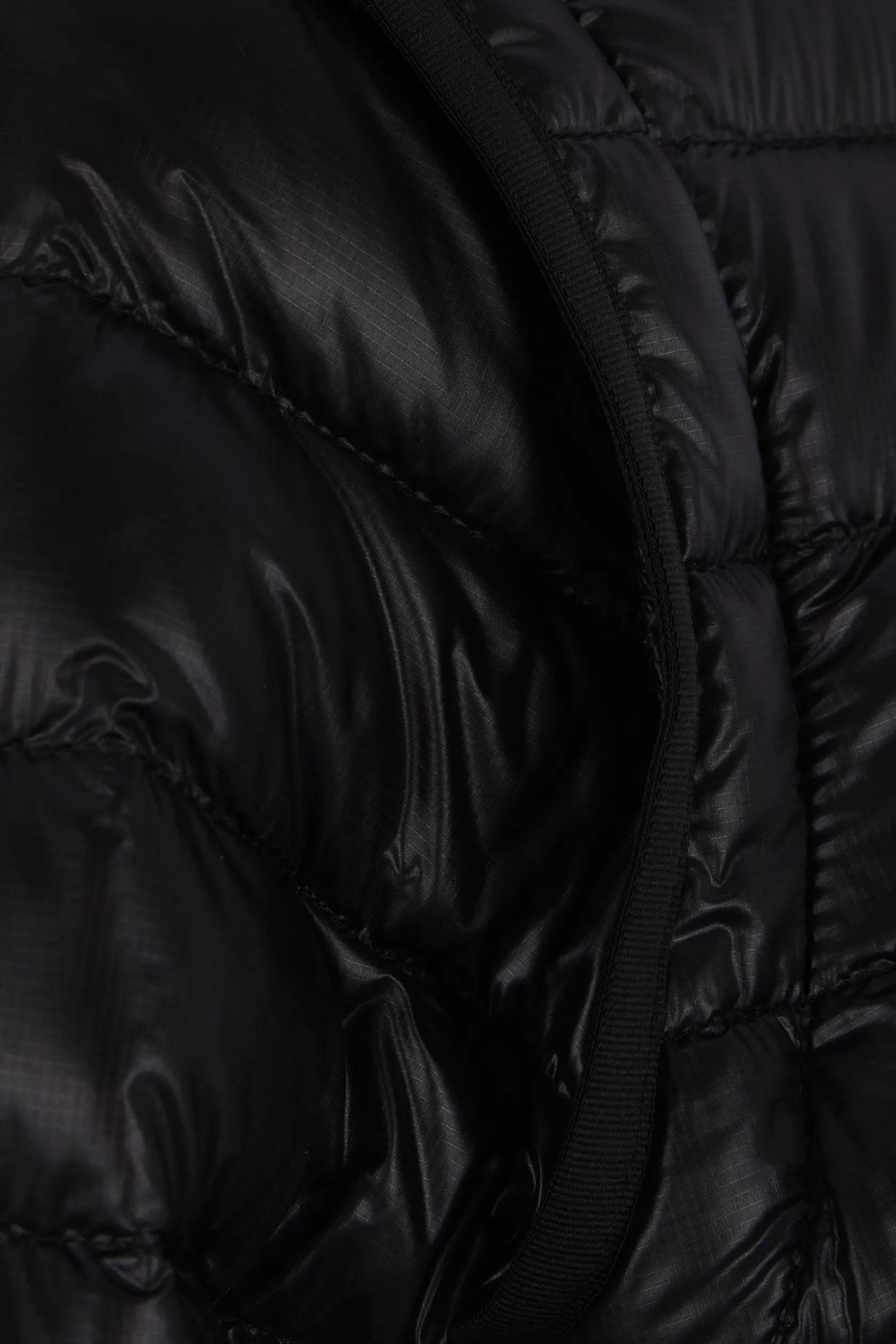 Capispalla>MONCLER GRENOBLE piumino Karura in nylon Nero