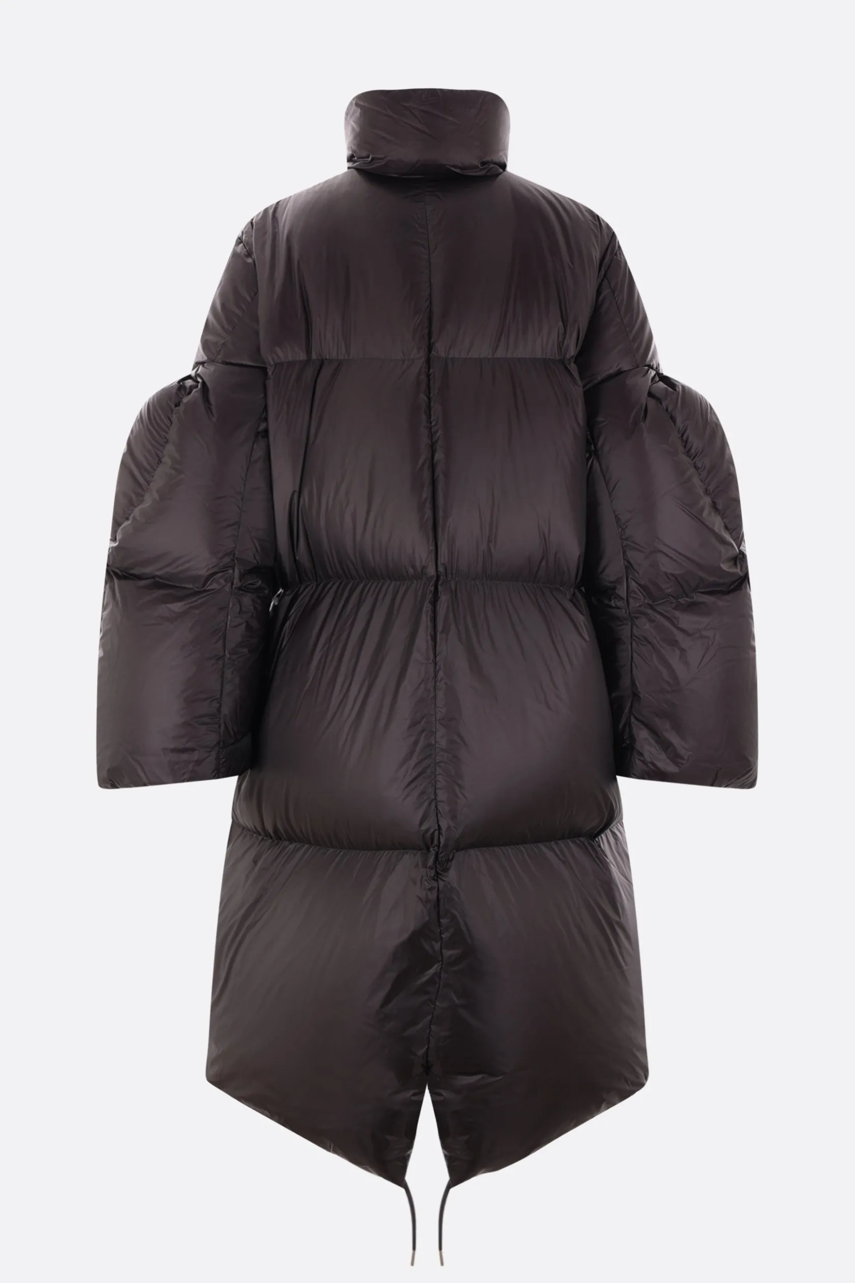 Capispalla>SACAI piumino lungo in nylon Nero