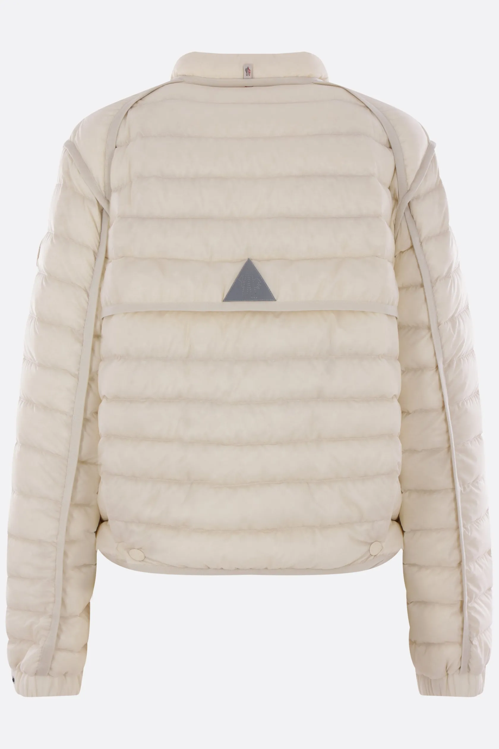 Capispalla>MONCLER GRENOBLE piumino Madulain in nylon Bianco