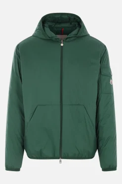 Capispalla>MONCLER piumino Monteynard in nylon Verde