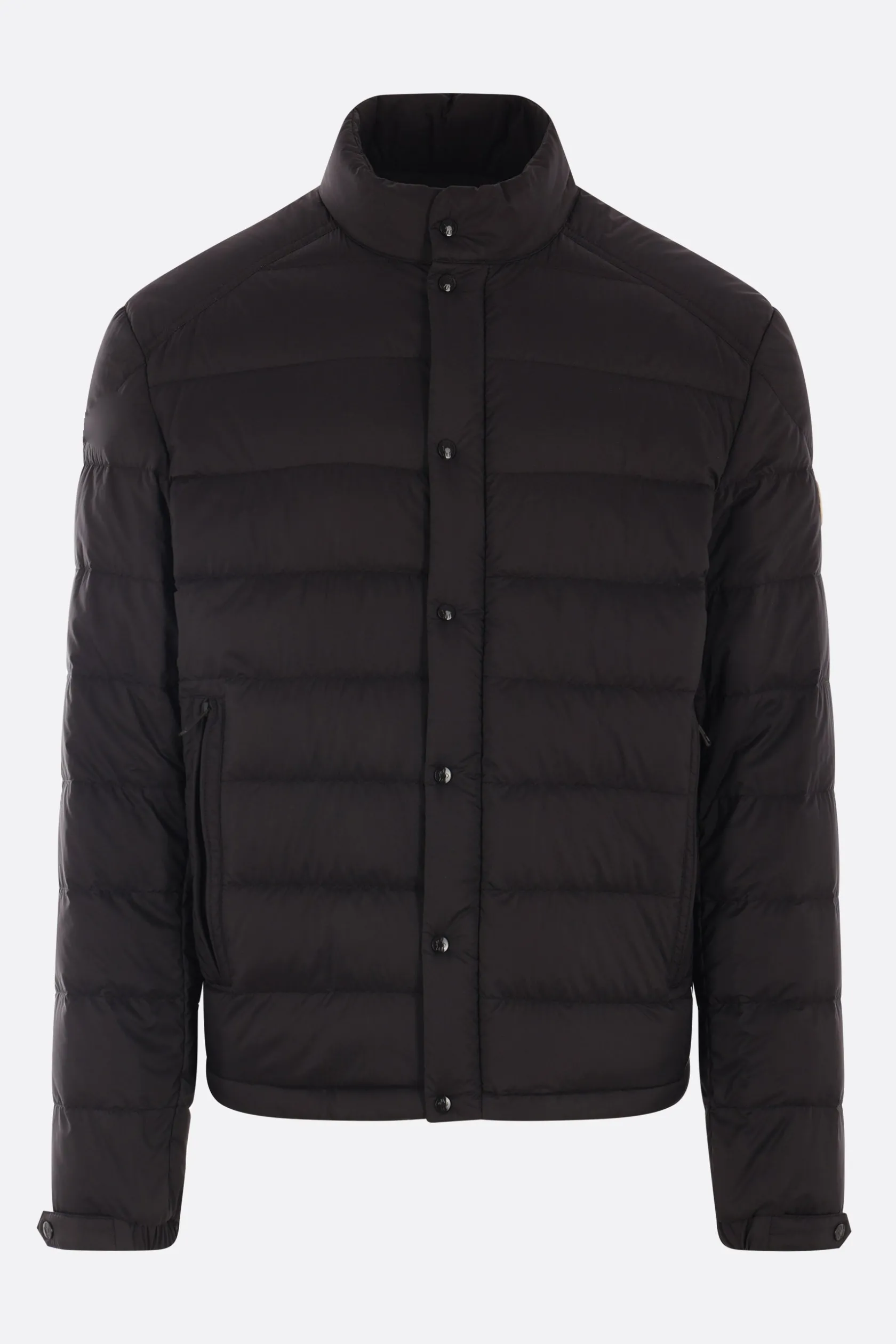 Capispalla>MONCLER piumino Selves in nylon Nero