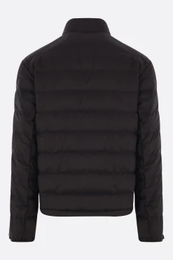 Capispalla>MONCLER piumino Selves in nylon Nero