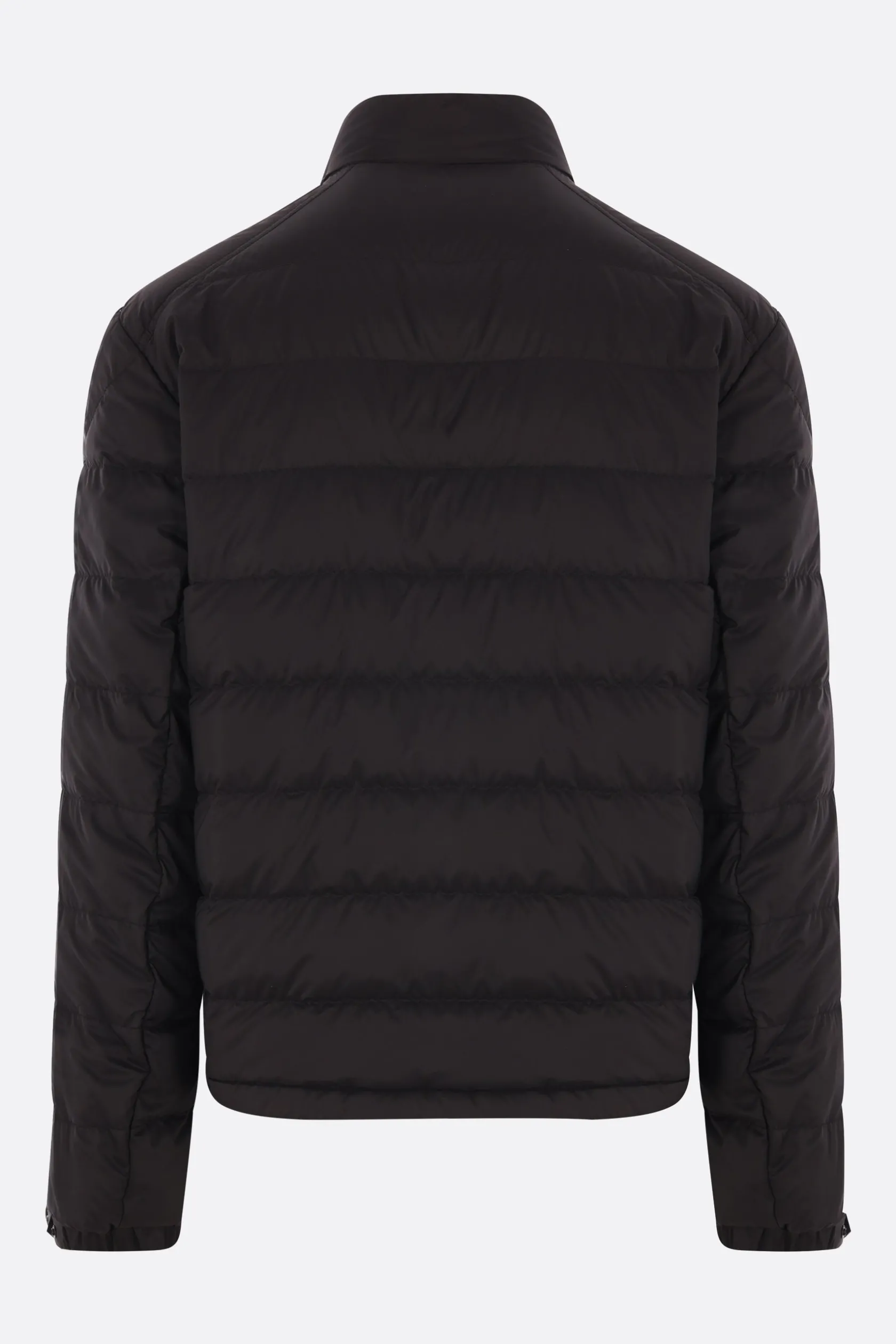 Capispalla>MONCLER piumino Selves in nylon Nero