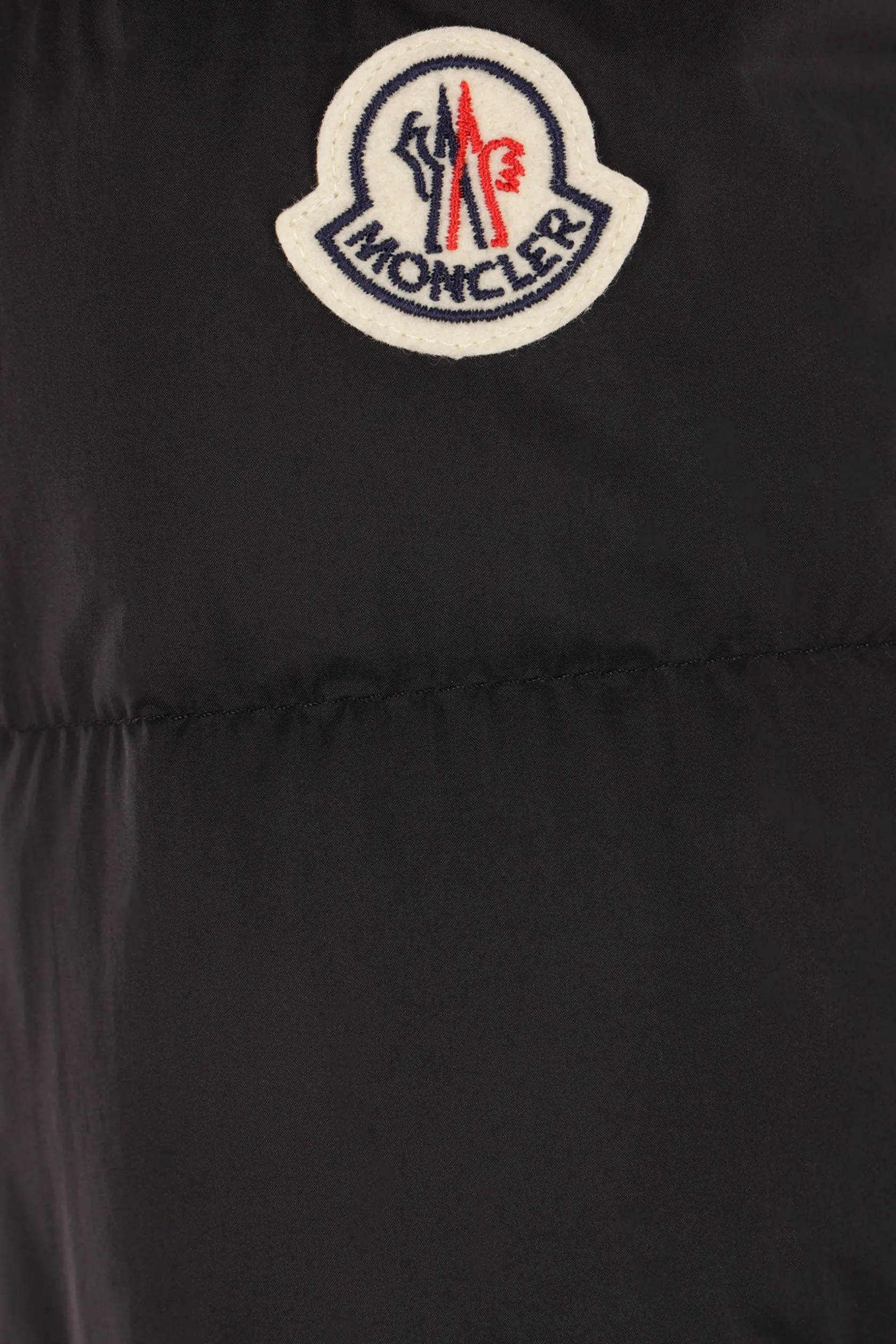 Capispalla>MONCLER piumino Selves in nylon Nero