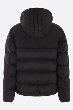 Capispalla>MONCLER piumino Veumont in nylon Nero
