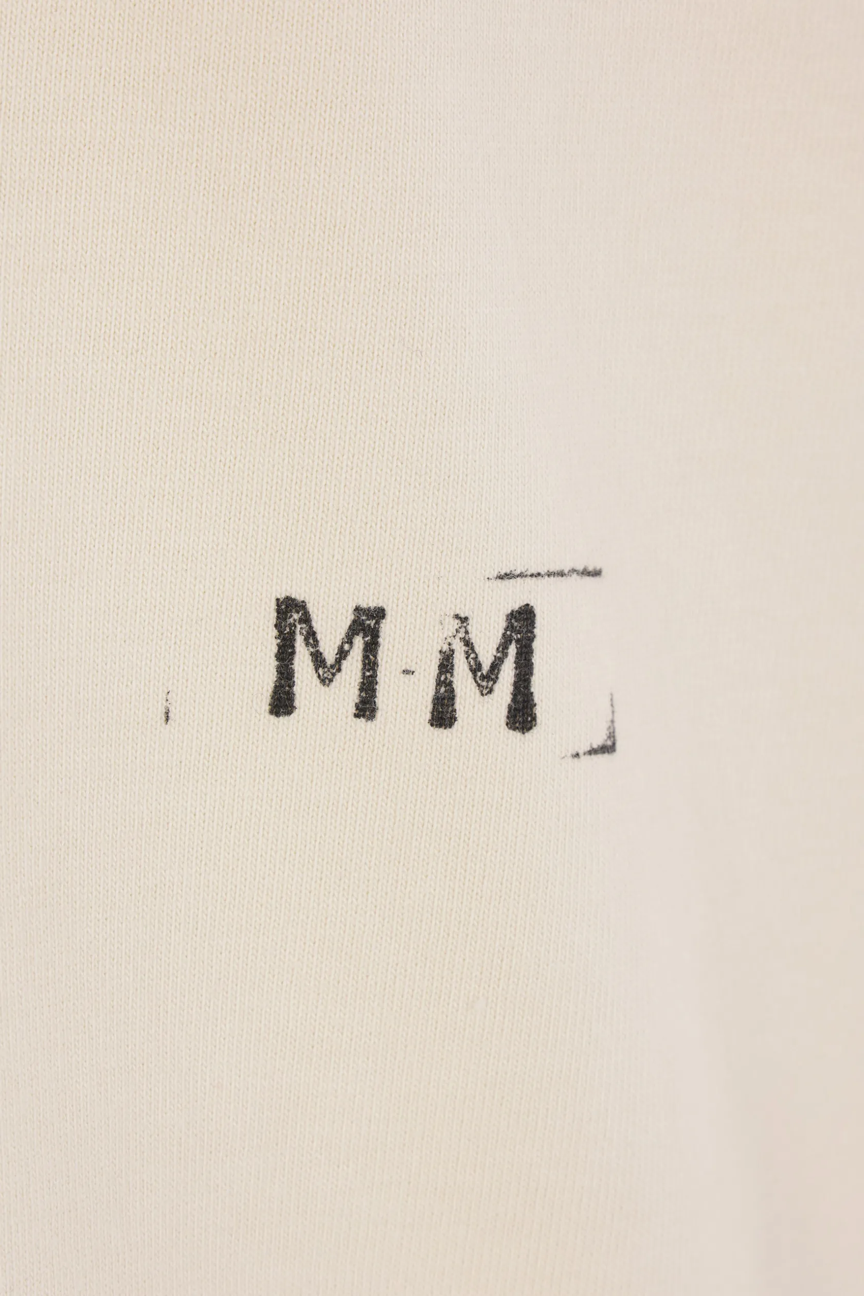 Topwear>MAISON MARGIELA polo a maniche lunghe in cotone Bianco