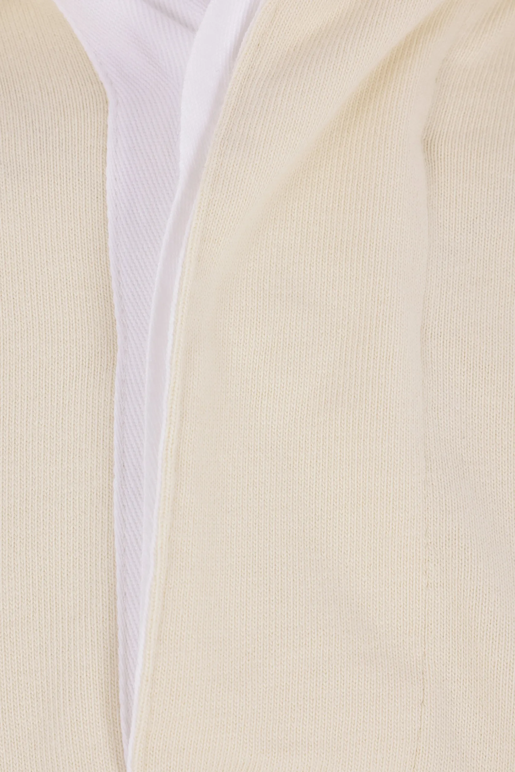 Topwear>MAISON MARGIELA polo a maniche lunghe in cotone Bianco