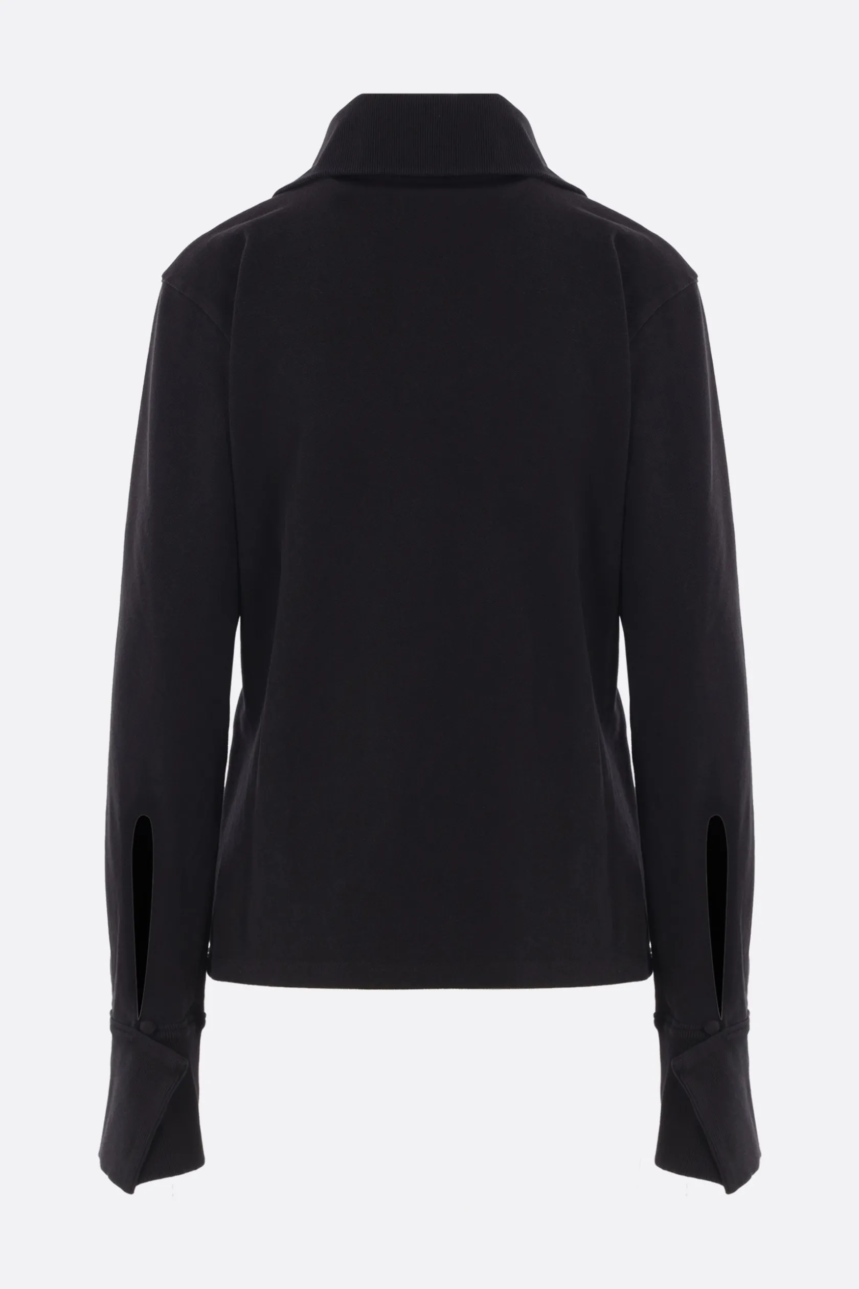 Topwear>DURAN LANTINK polo in piqué di cotone Nero