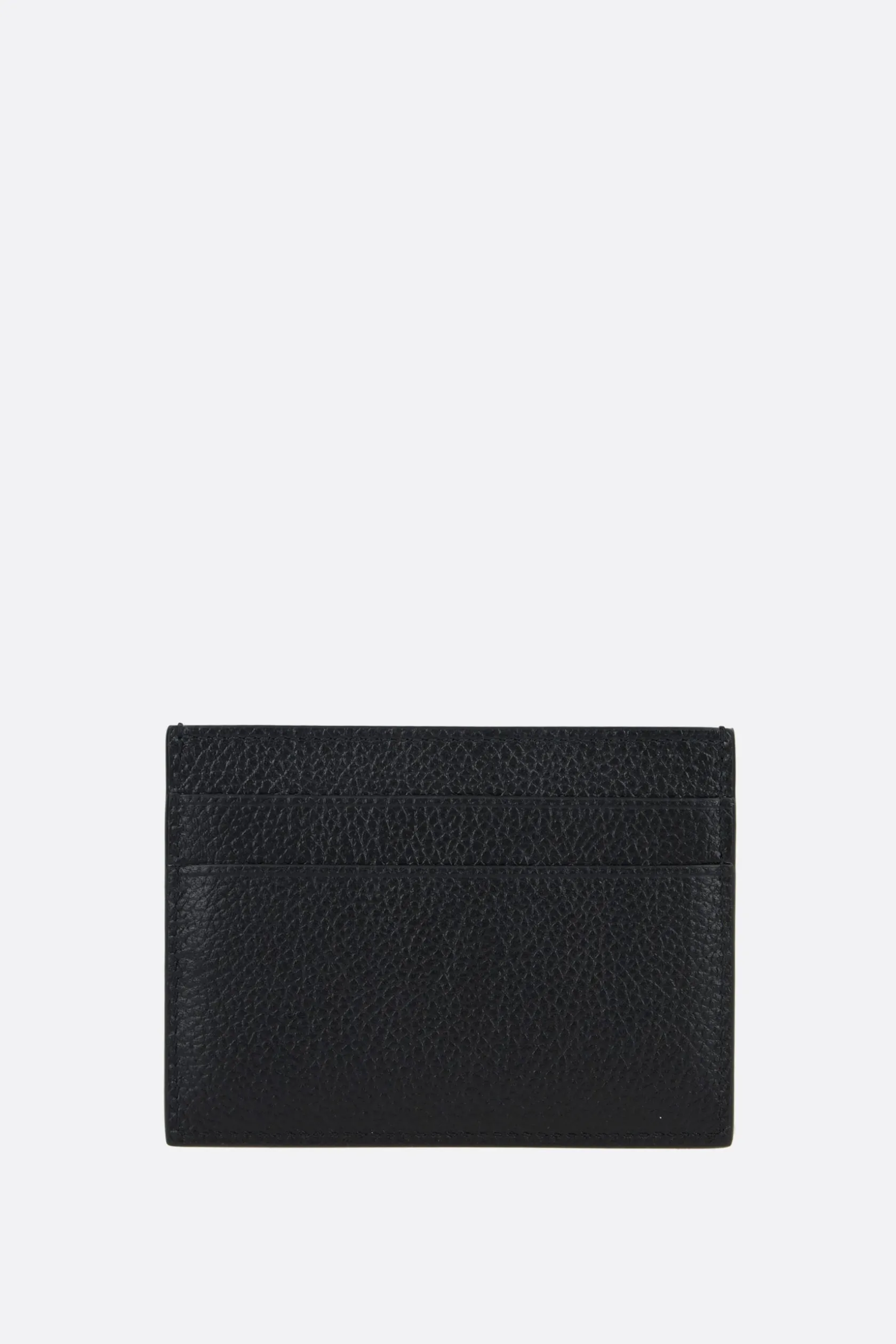 Piccola Pelletteria>BALENCIAGA porta carte Cash in pelle martellata Nero