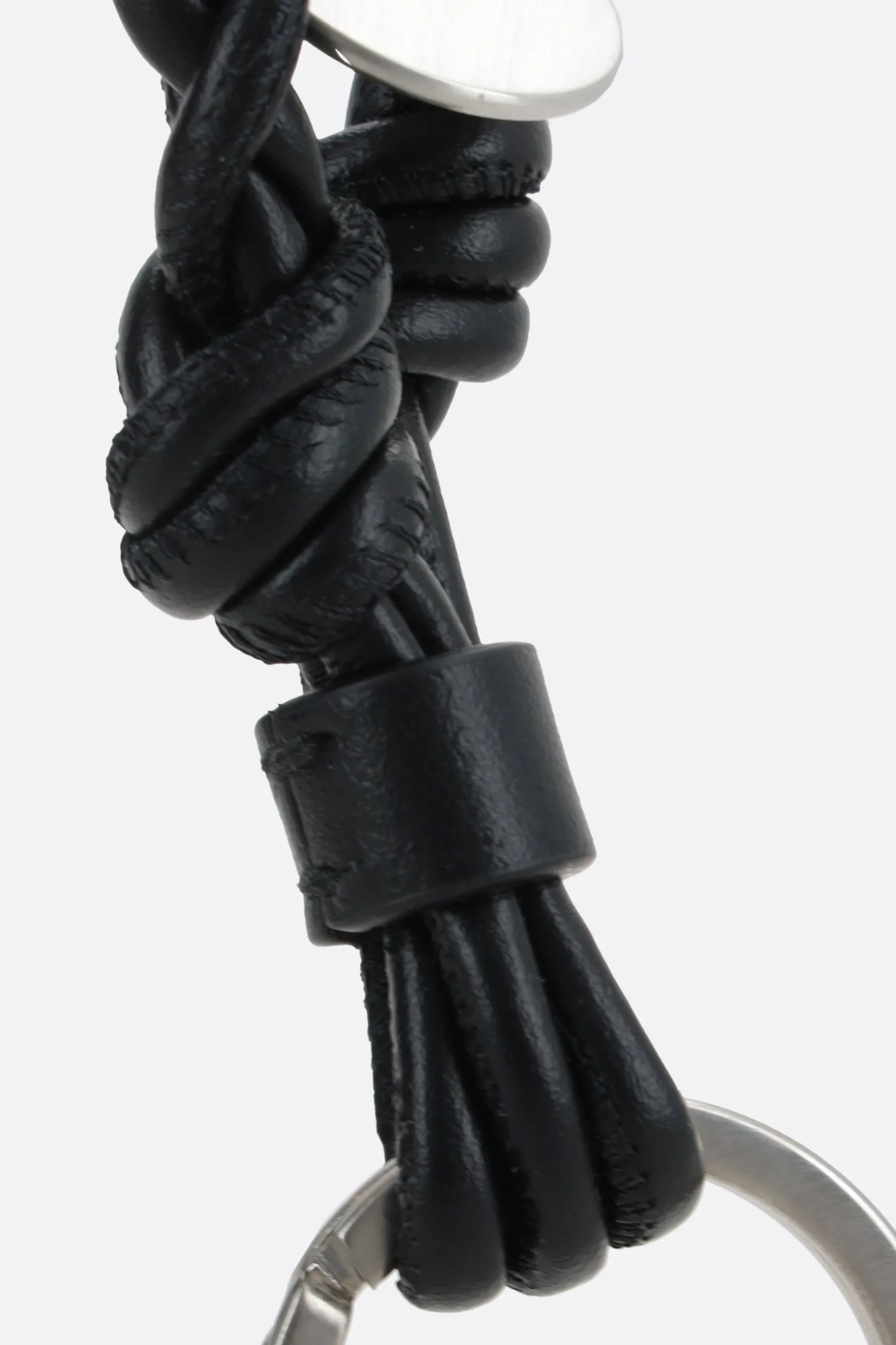 Piccola Pelletteria>JIL SANDER portachiavi Tangle in pelle Nero