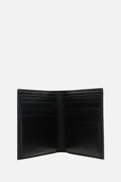 Portafogli>BALENCIAGA portafogli billfold Cash in pelle martellata Nero