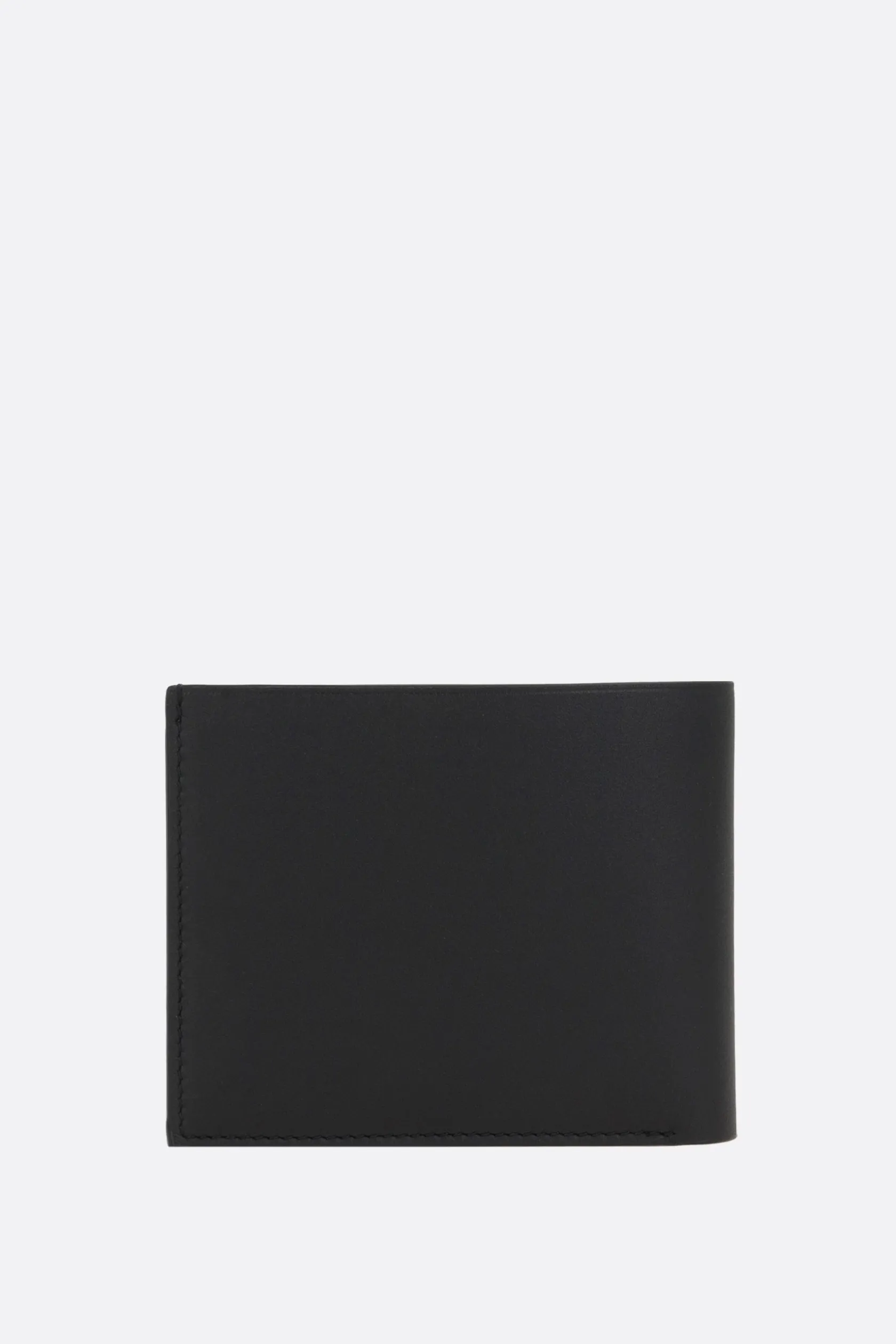 Portafogli>JIL SANDER portafogli billfold in pelle liscia Nero