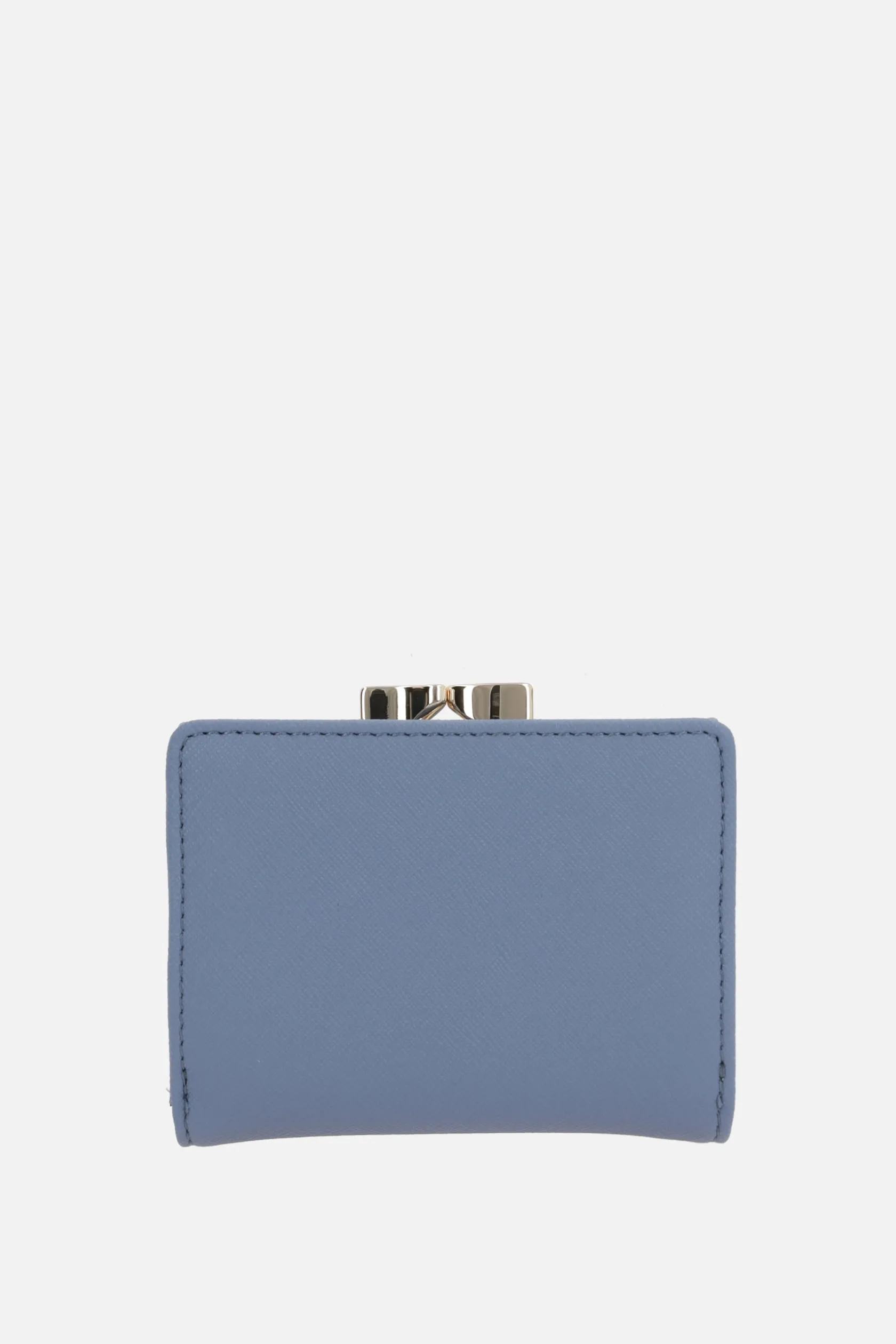 Portafogli>VIVIENNE WESTWOOD portafogli Frame small in ecopelle saffiano Blu