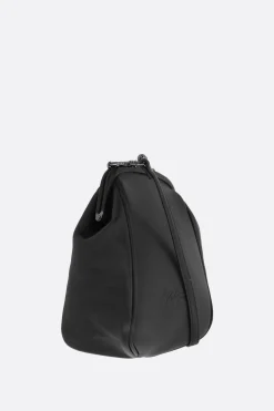 Borse A Tracolla>DISCORD YOHJI YAMAMOTO pouch Clasp media in pelle liscia Nero