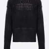 Topwear>RICK OWENS pulliover oversize in misto lana Nero