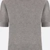 Topwear>MAISON MARGIELA pullover a maniche corte in lana Grigio