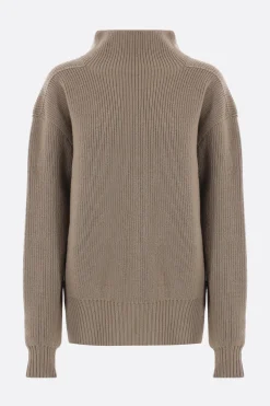 Topwear>RICK OWENS pullover Fisherman Tabard in lana Grigio