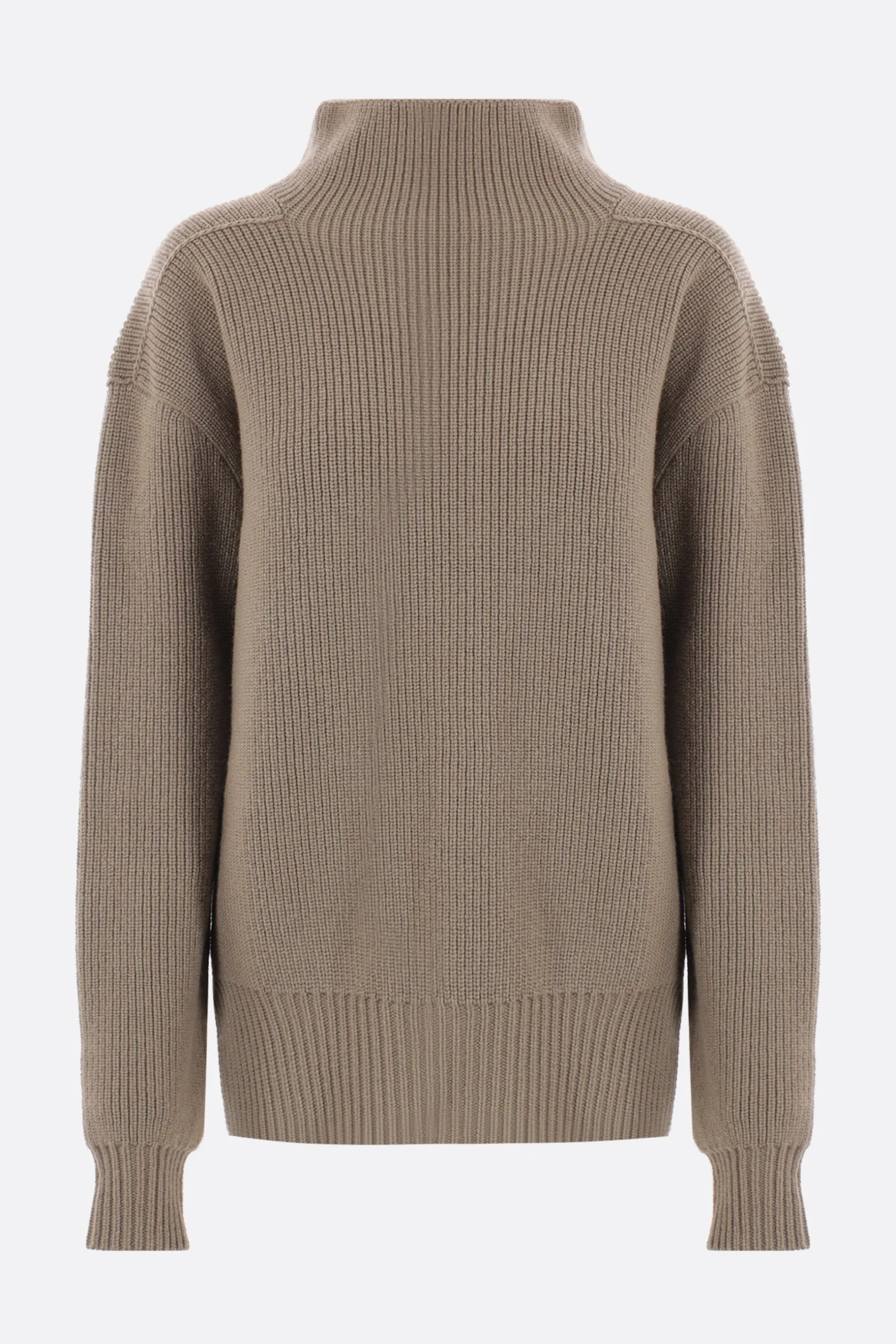 Topwear>RICK OWENS pullover Fisherman Tabard in lana Grigio