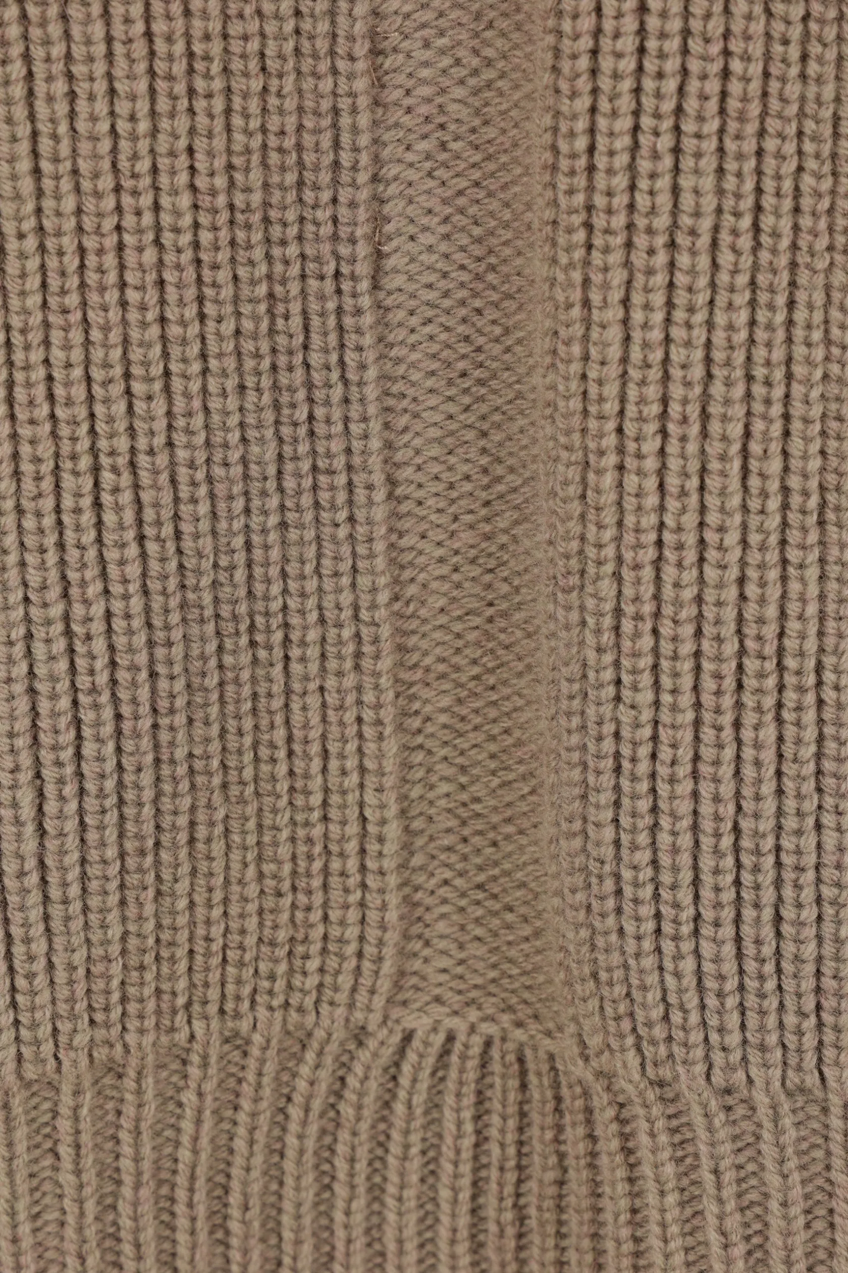 Topwear>RICK OWENS pullover Fisherman Tabard in lana Grigio