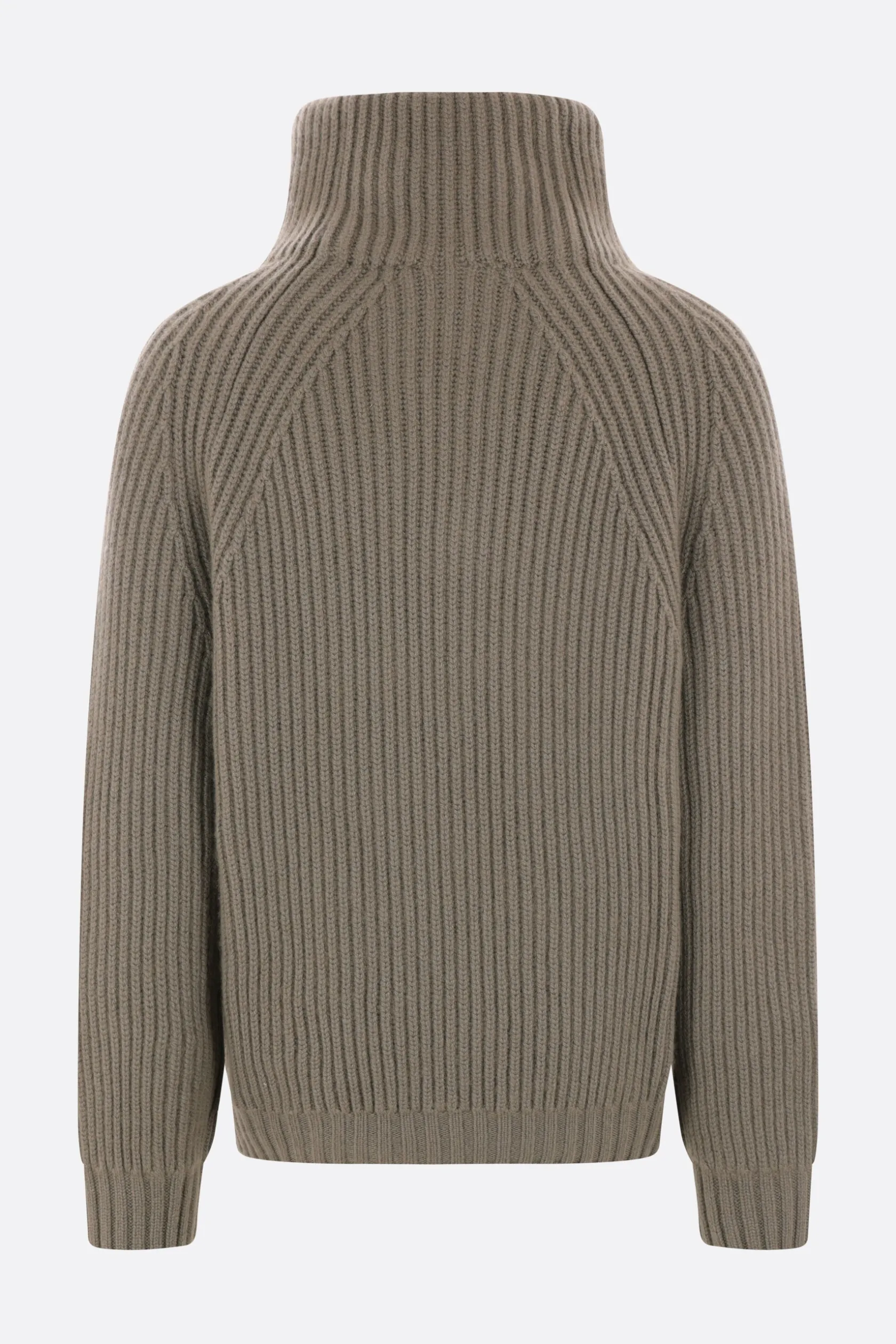 Topwear>META CAMPANIA COLLECTIVE pullover half-zip Michel in cashmere Grigio