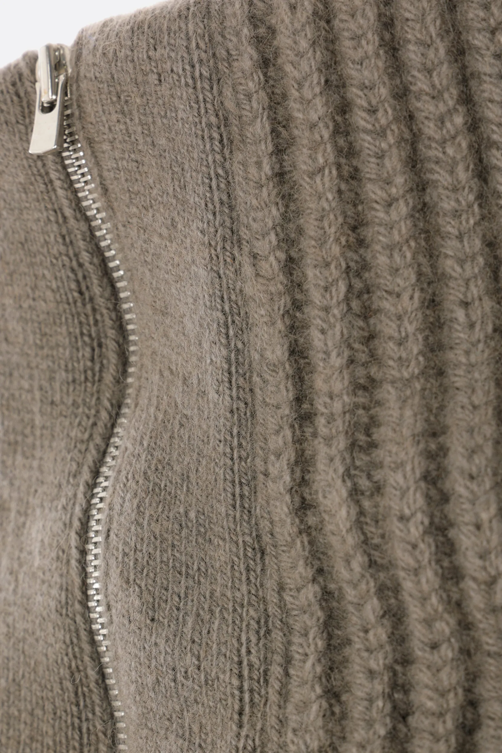 Topwear>META CAMPANIA COLLECTIVE pullover half-zip Michel in cashmere Grigio