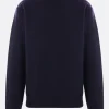 Topwear>JIL SANDER pullover in lana Blu