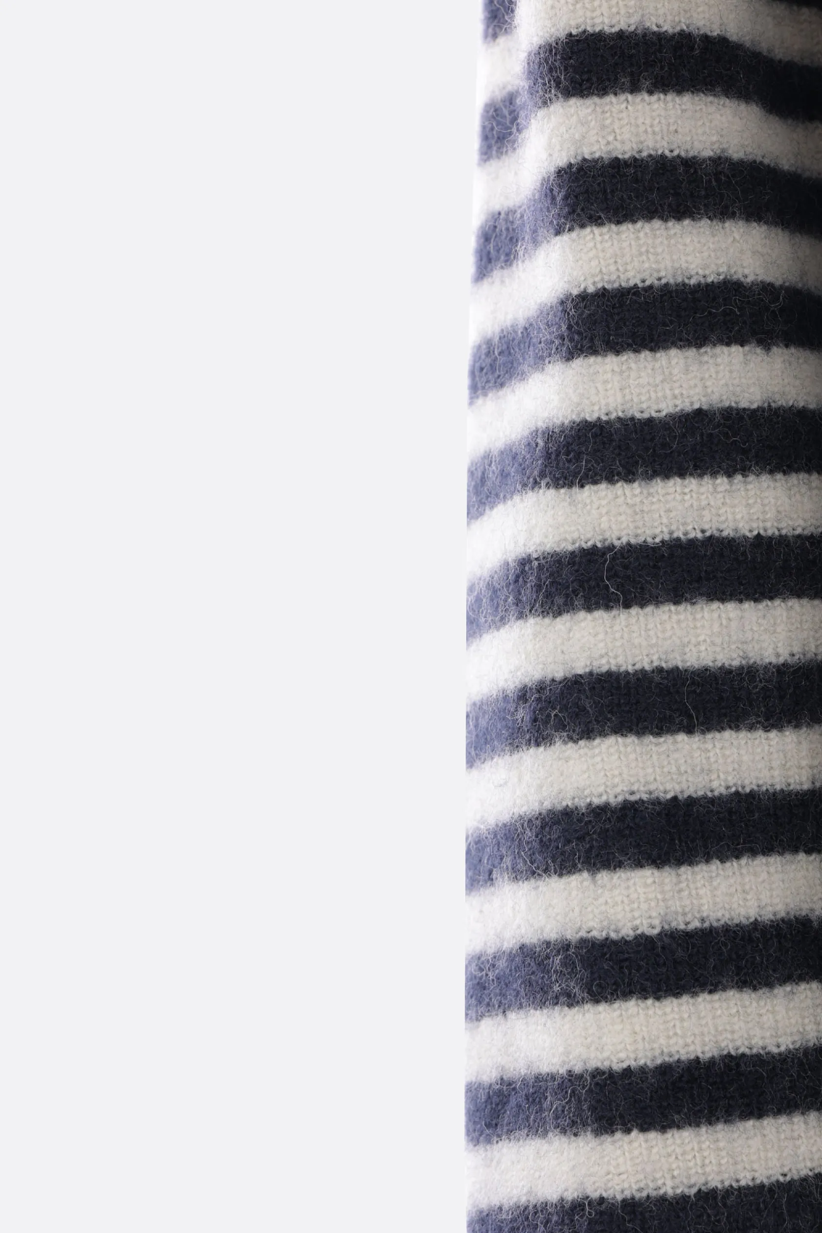 Topwear>JIL SANDER pullover in lana a righe Blu