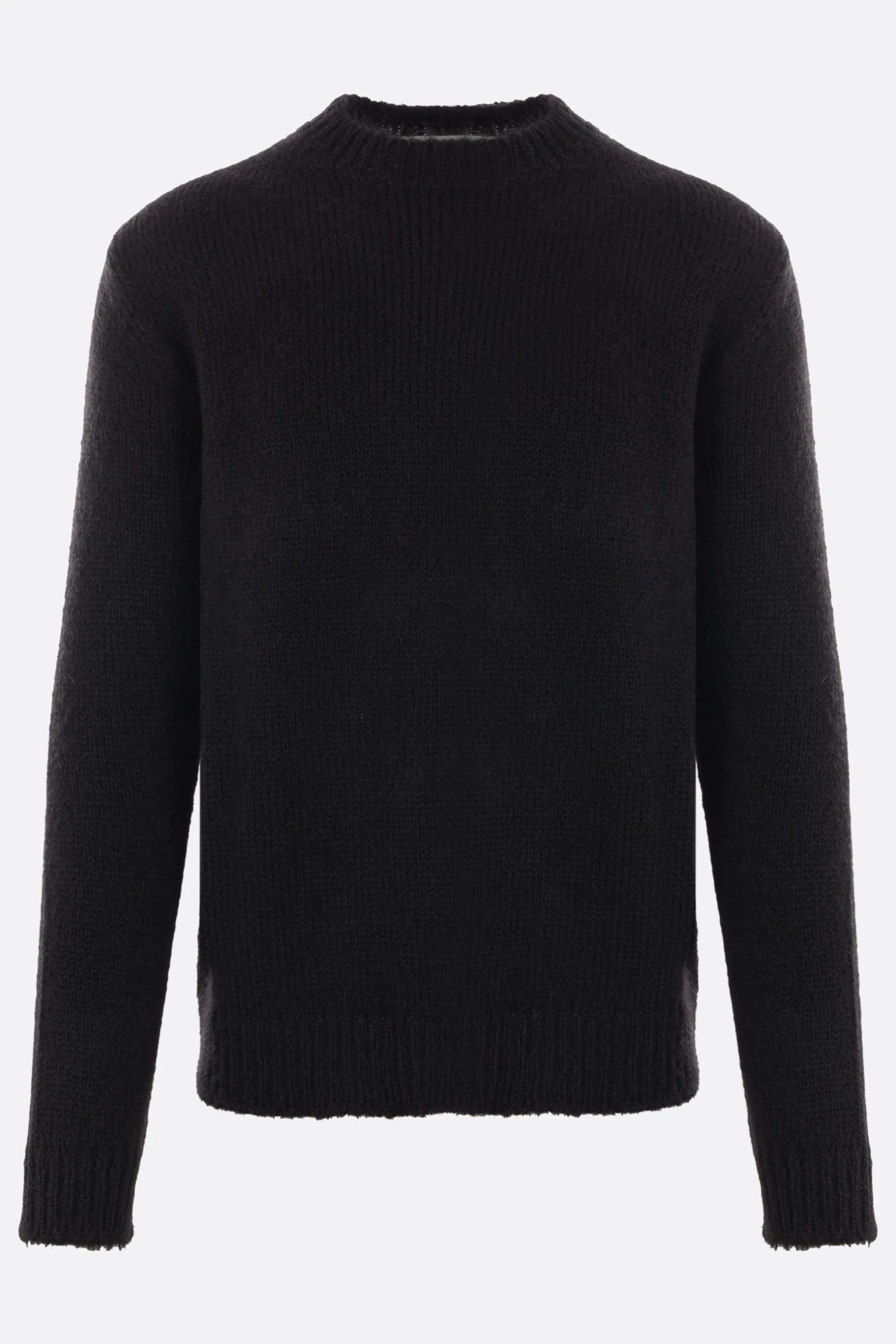 Topwear>JIL SANDER pullover in lana alpaca Nero