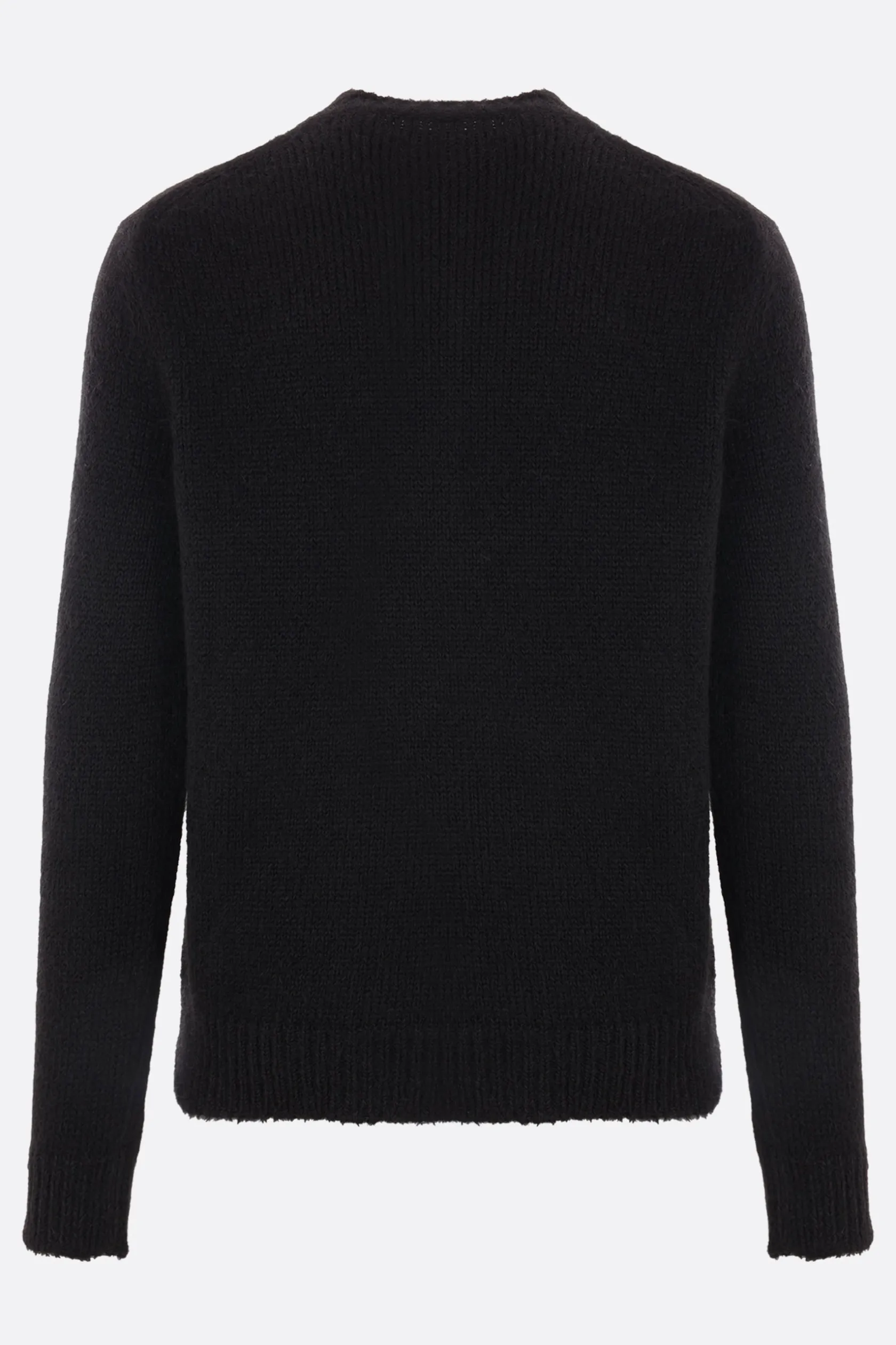 Topwear>JIL SANDER pullover in lana alpaca Nero