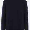 Topwear>MAISON MARGIELA pullover in lana, lino e cotone Blu