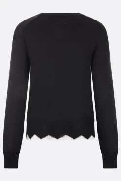 Topwear>COMME DES GARÇONS COMME des GARÇONS pullover in rayon Nero