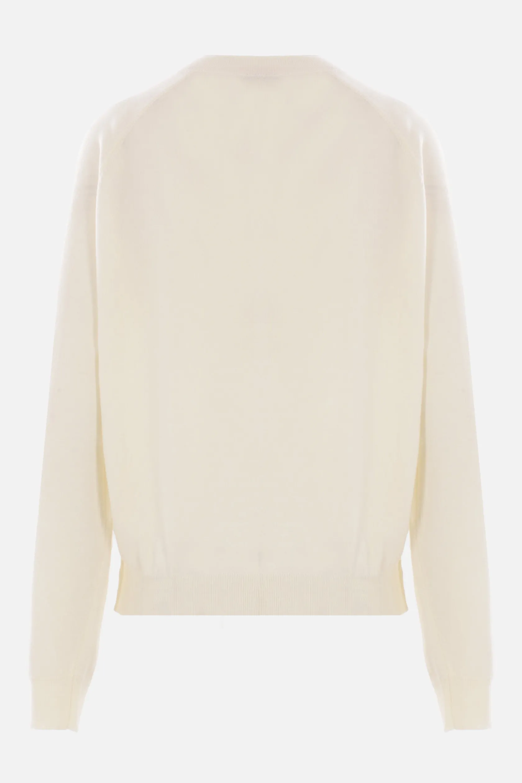 Topwear>META CAMPANIA COLLECTIVE pullover Jack in lana merino Bianco