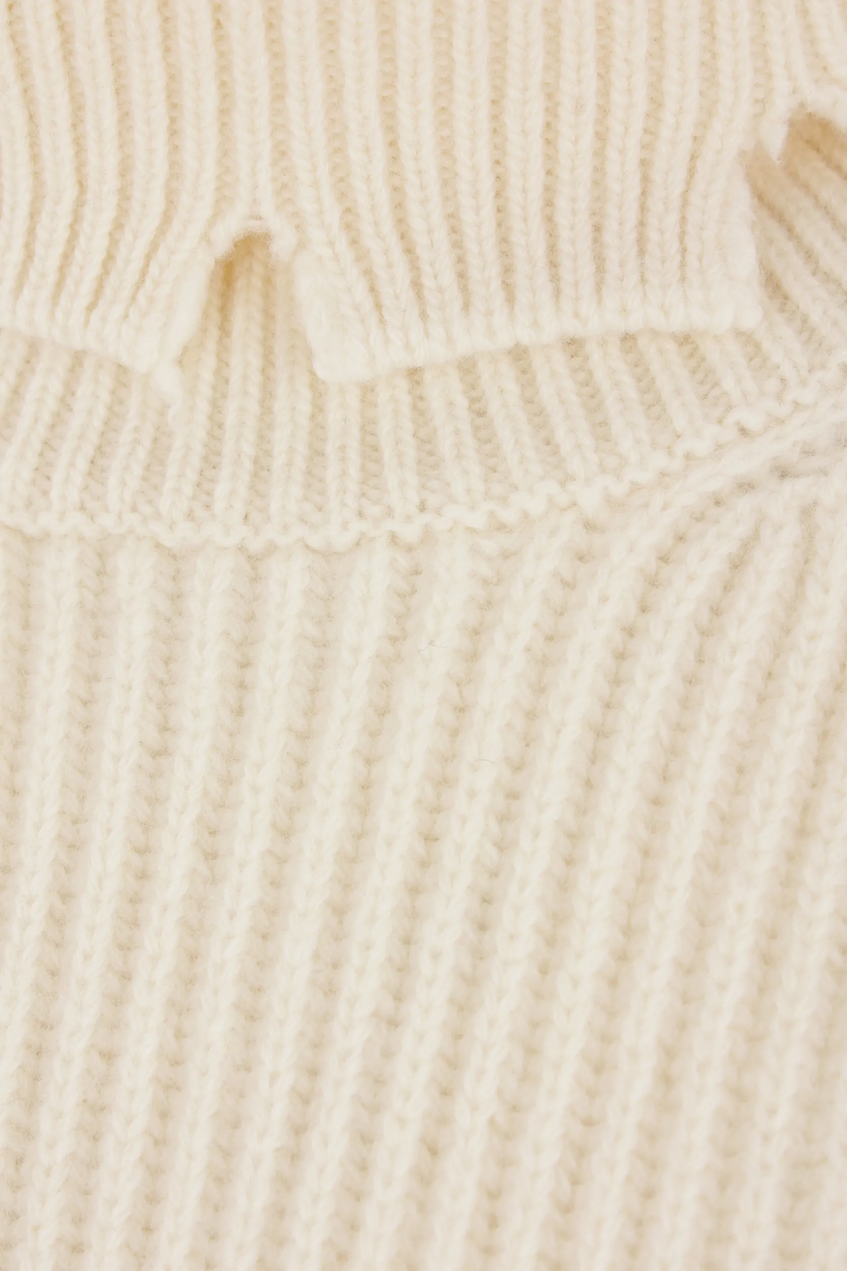 Topwear>ANN DEMEULEMEESTER pullover oversize Tone in lana a coste Bianco