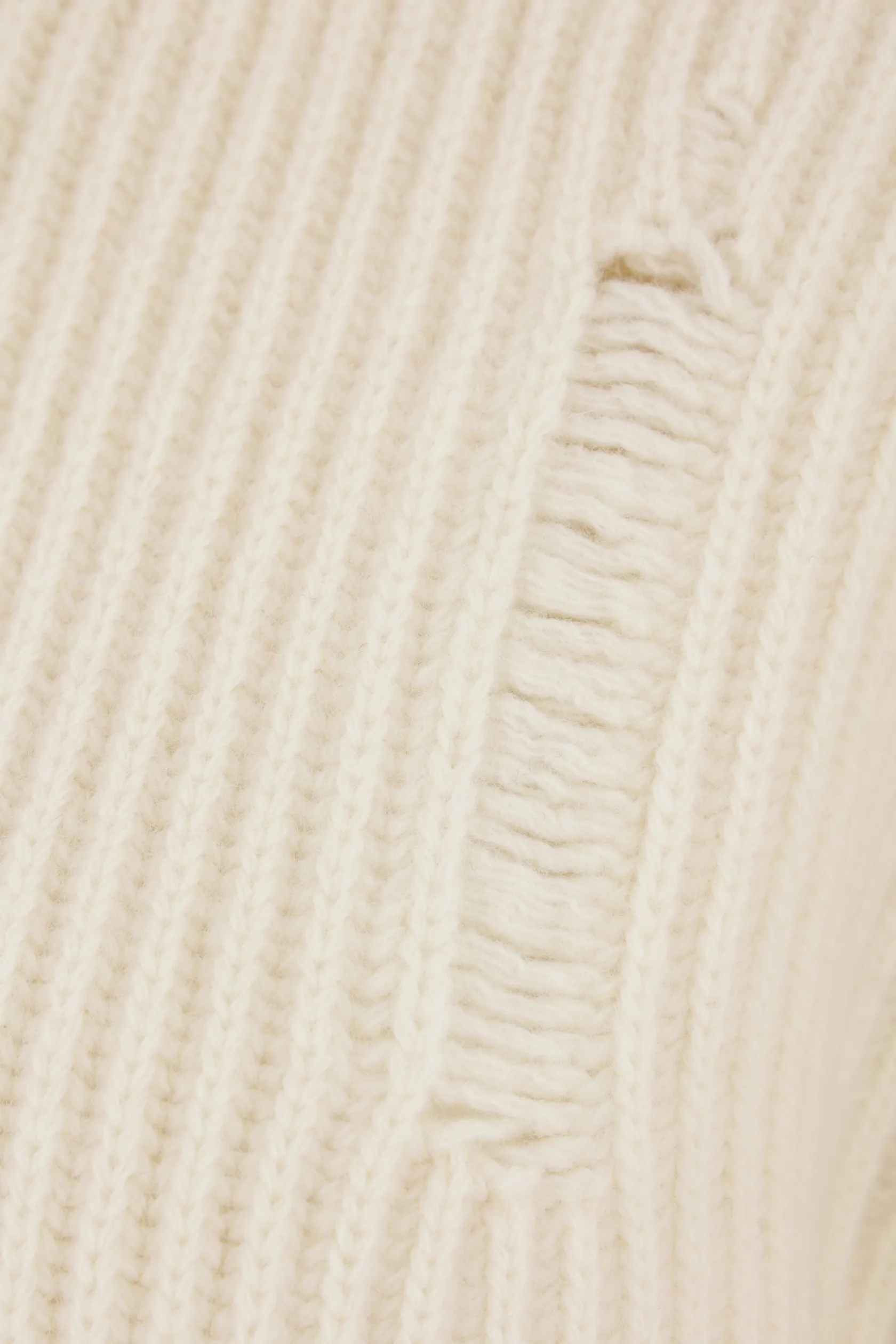 Topwear>ANN DEMEULEMEESTER pullover oversize Tone in lana a coste Bianco